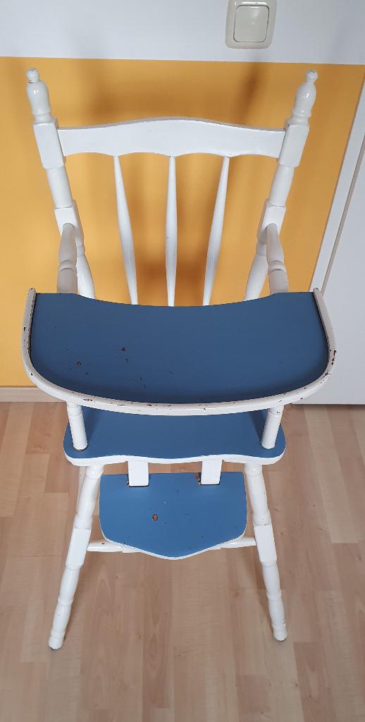 Kinderstoel vintage, Ophalen, Gebruikt, Overige typen, Afneembaar eetblad