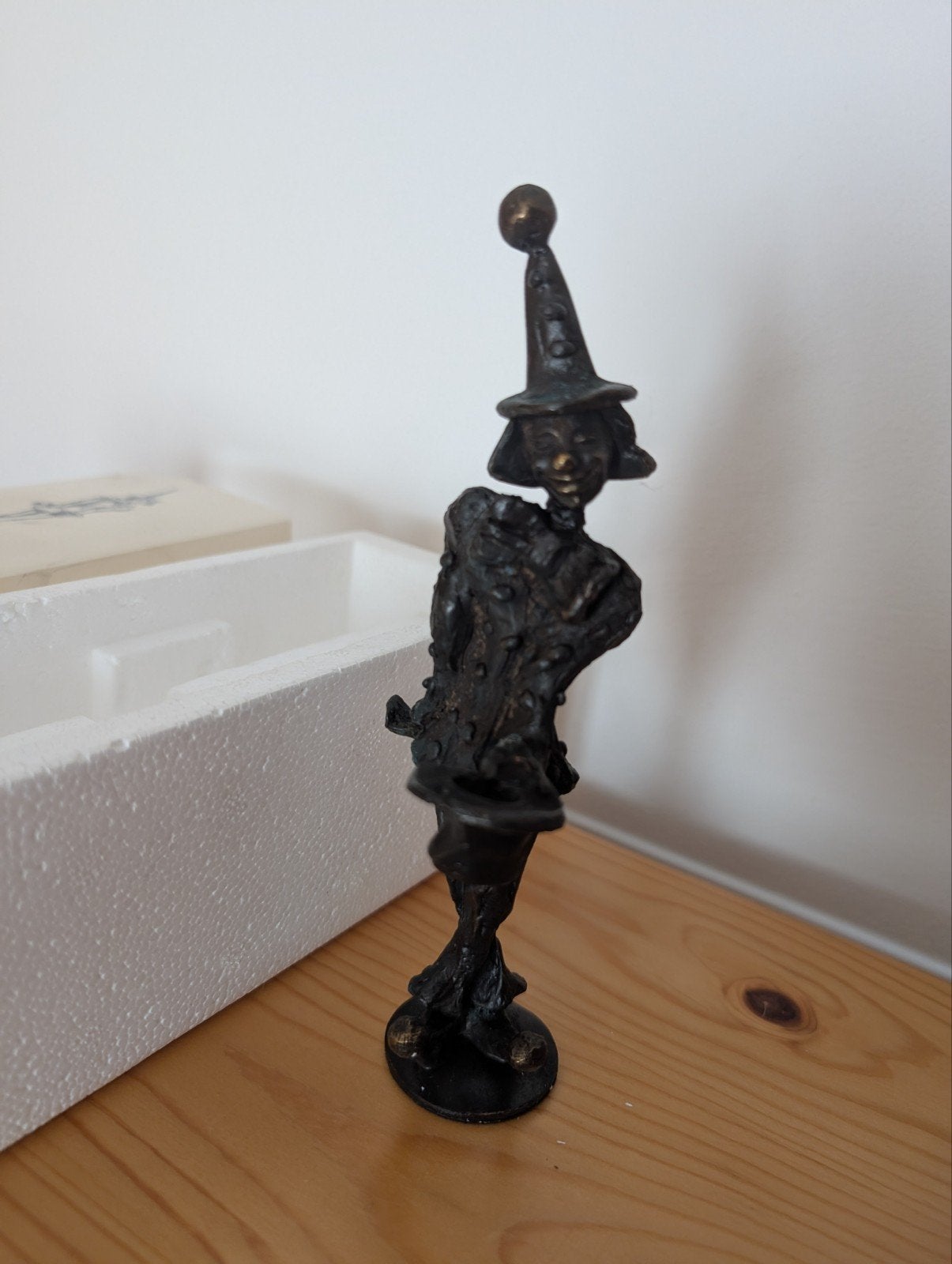 CliniClowns beeldje, Ophalen of Verzenden, Brons, Beeld