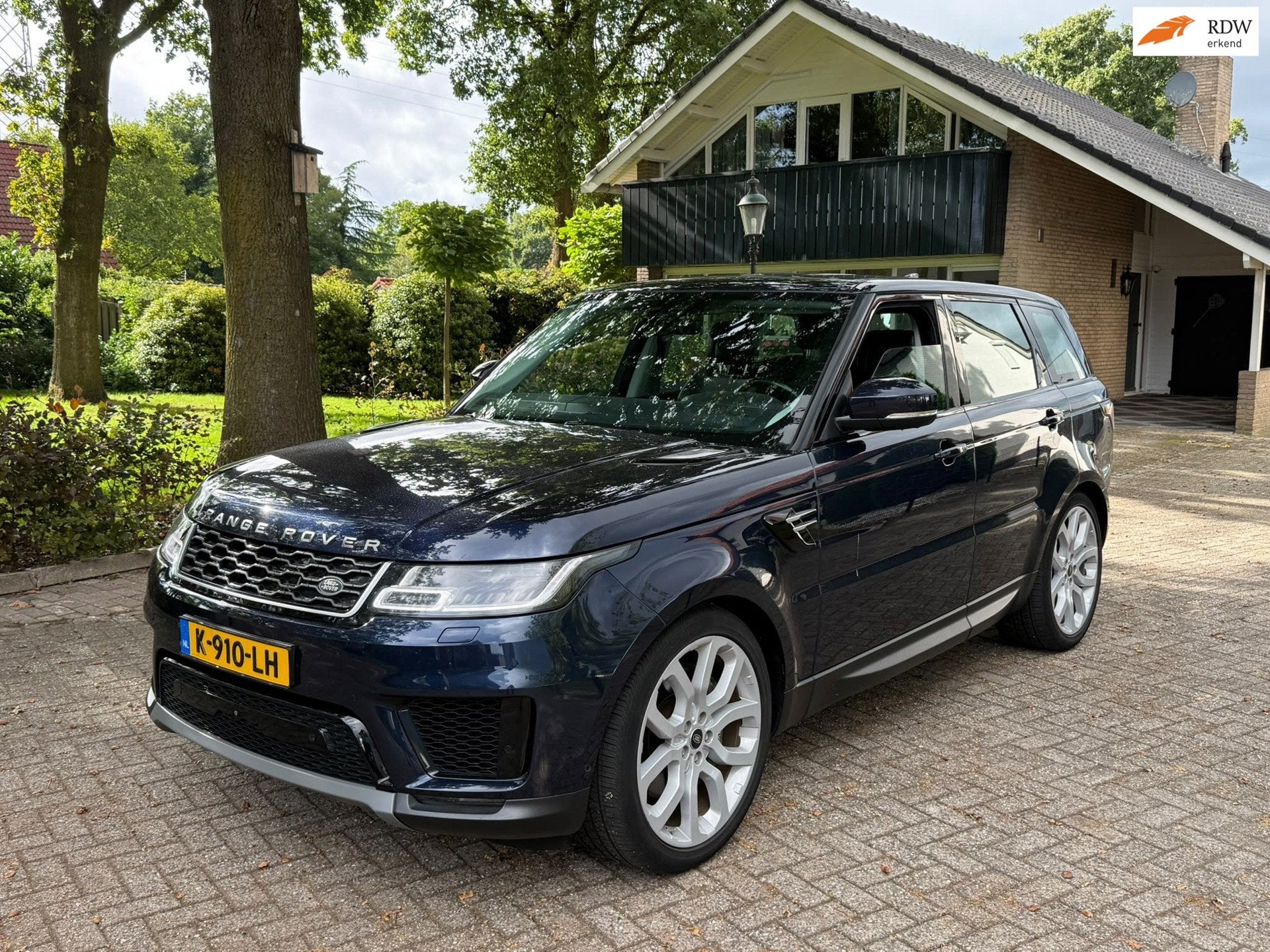 Land Rover Range Rover Sport P400e HSE|Facelift|Meridian|Led, Automaat, Gebruikt, 4 cilinders, Blauw