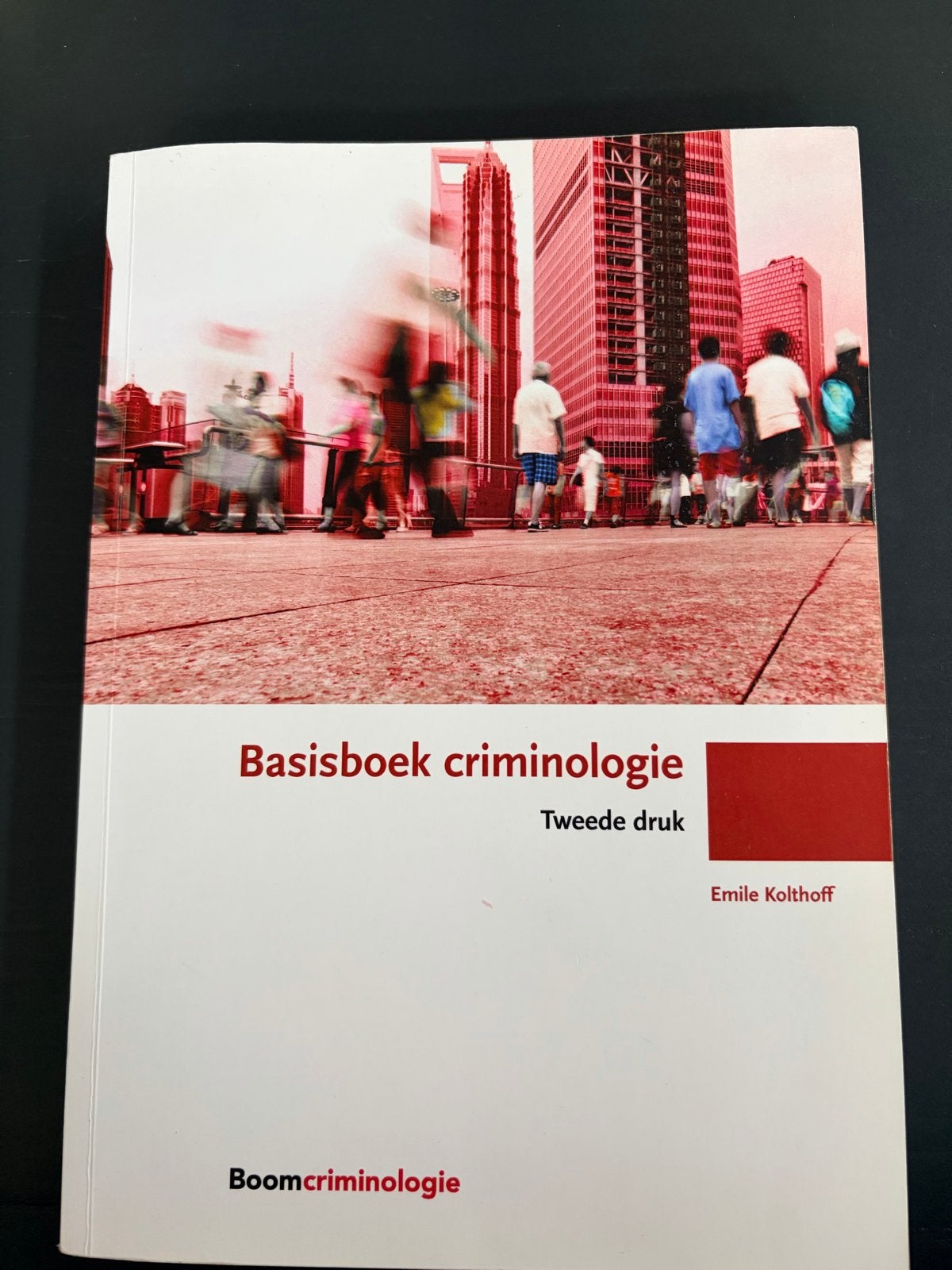 Basisboek criminologie - Tweede druk, Boeken, Ophalen of Verzenden, Gamma, Gelezen, WO