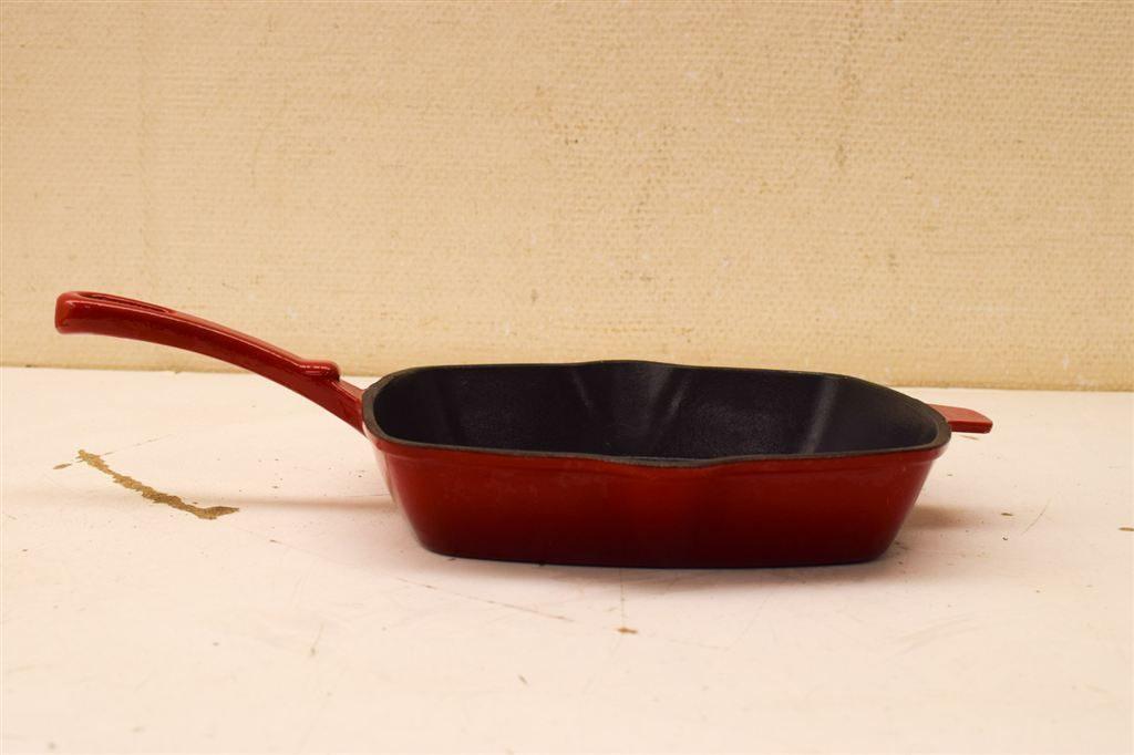 Gietijzeren Grillpan 50095, Ophalen of Verzenden, Gebruikt, Gietijzer, Koekenpan of Braadpan