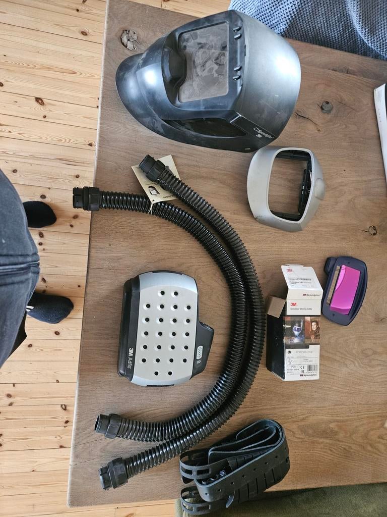 Nieuwe 3M Adflo met display, extra accu en slang, Ophalen of Verzenden
