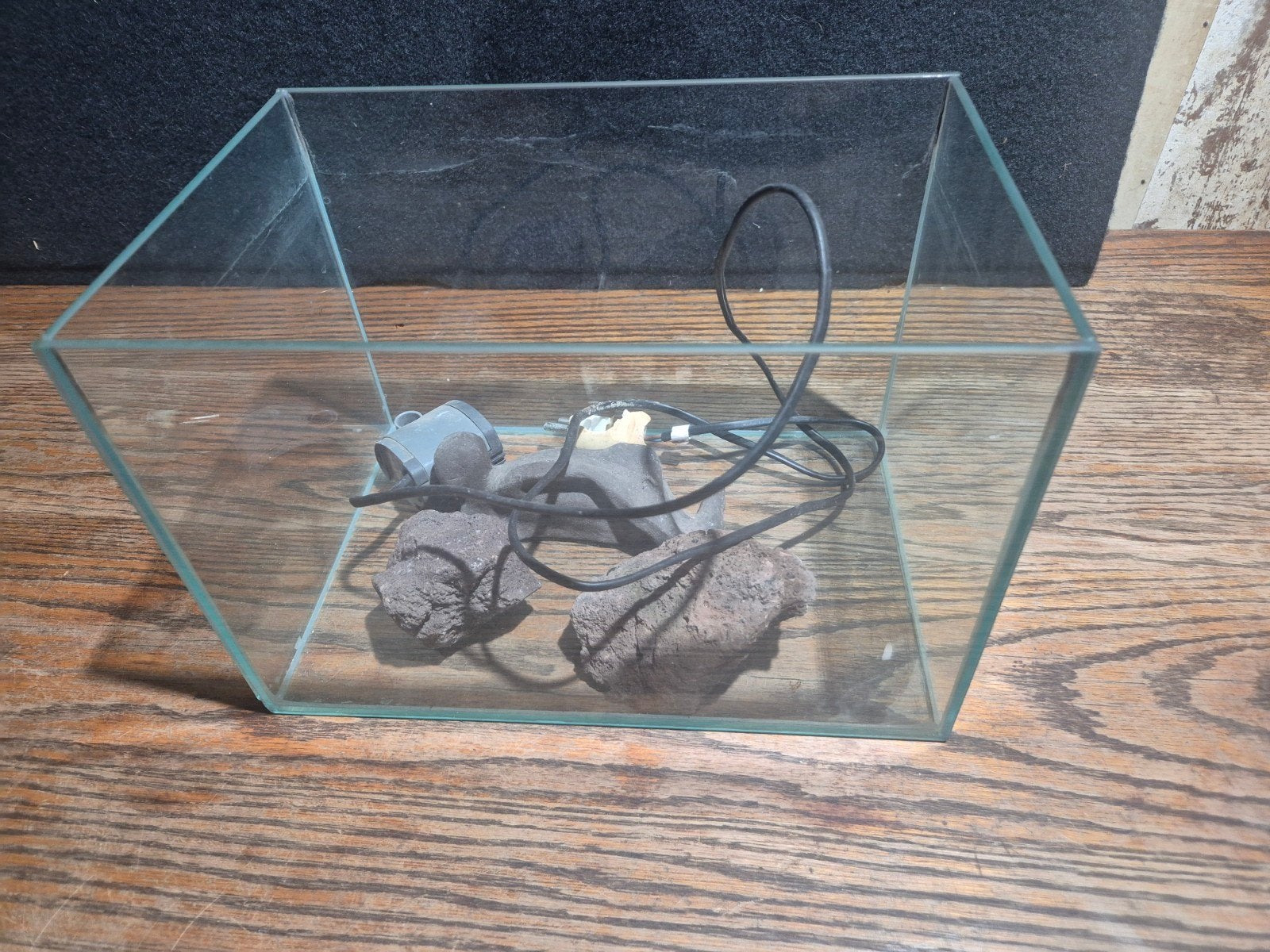 kleine aquarium 30x20x20, Dieren en Toebehoren, Ophalen, Gebruikt, Leeg aquarium