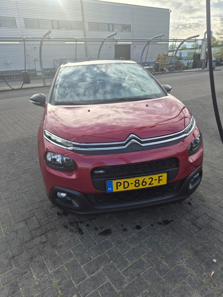 Citroën C3 1.2 Puretech 82pk 2017 Rood, Auto's, Citroën, Voorwielaandrijving, 40 €/maand, 450 kg, Origineel Nederlands