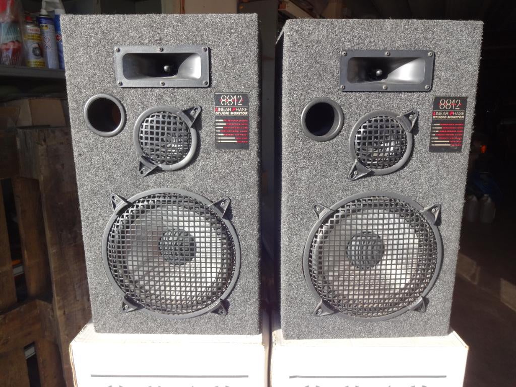 Studio Monitor Disco boxen     NIEUW, Nieuw, 120 watt of meer, Front, Rear of Stereo speakers, Ophalen