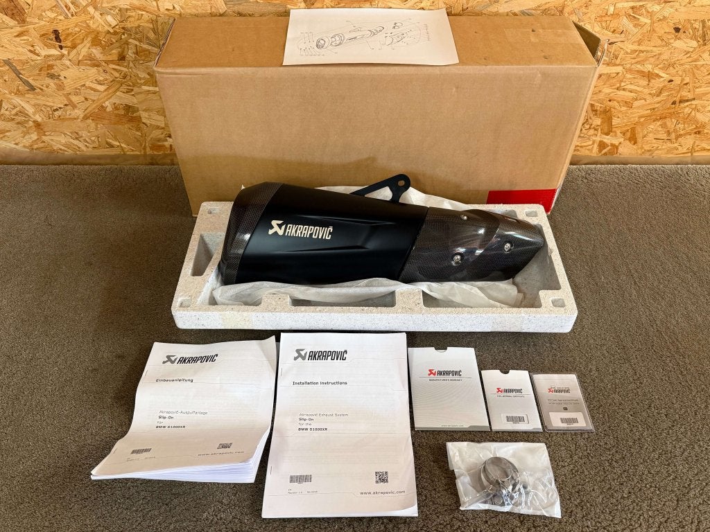 Akrapovic titanium uitlaat BMW S1000XR S 1000 XR 2015-2019, Verzenden, Nieuw, Media@akrapovic.com, Malo Hudo 8a, Ivančna Gorica, 1295, SI