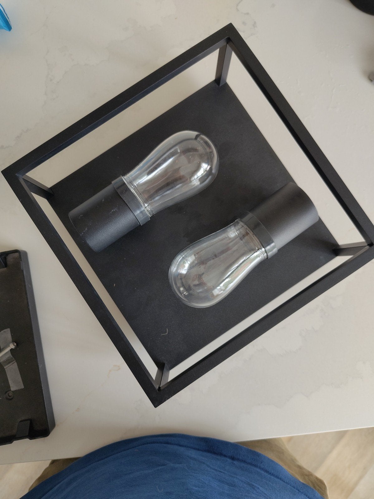 badkamer lamp plafonnière Lucide Carlyn IP54 zwart e14, Ophalen of Verzenden, Plafondlamp, Industrieel, Metaal