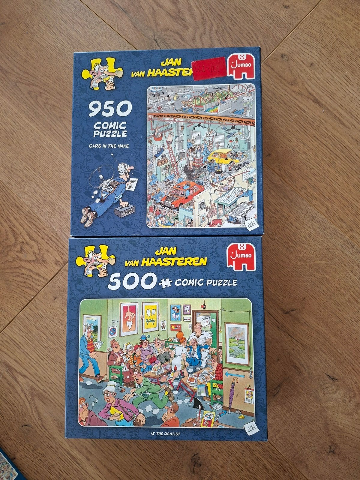 Puzzels Jan van Haasteren, Hobby en Vrije tijd, Denksport en Puzzels, Ophalen, 500 t/m 1500 stukjes, Zo goed als nieuw