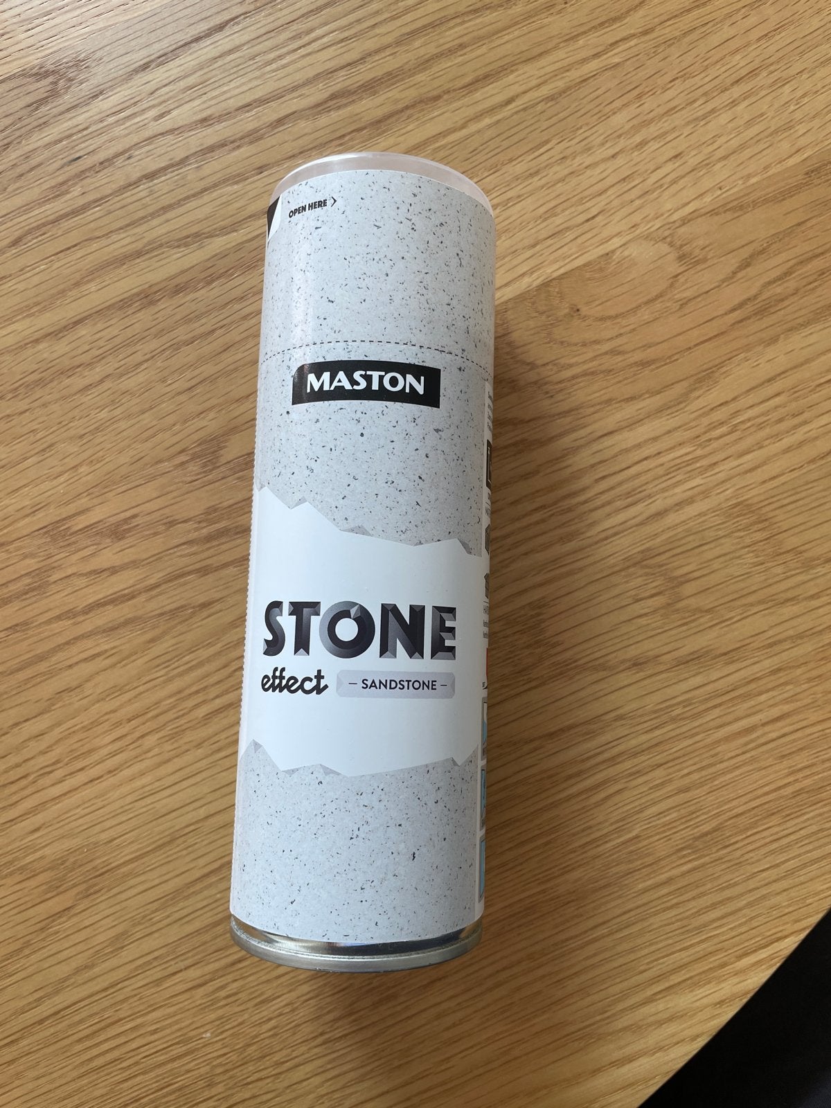 Maston Stone Effect Spuitverf - Zandsteen, Doe-het-zelf en Verbouw, Ophalen, Beige, Nieuw, Verf