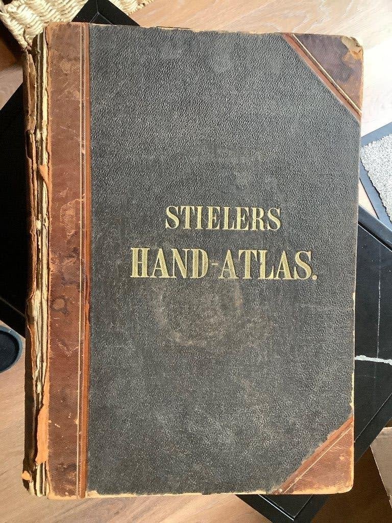 Atlas, Stielers Handatlas, 1891, Boeken, Overige atlassen, Ophalen of Verzenden, Zo goed als nieuw, 1800 tot 2000