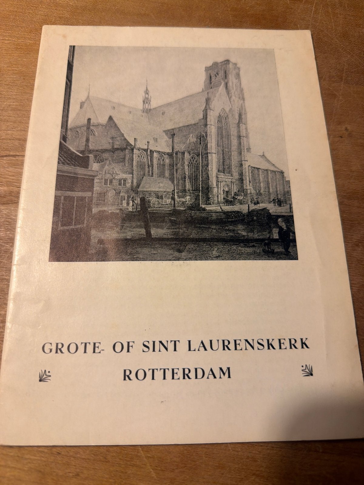 Grote of Sint Laurenskerk Rotterdam - Historische Beschrijvi, Ophalen of Verzenden, 20e eeuw of later, Gelezen