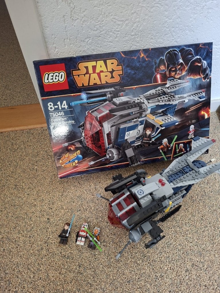 LEGO Star Wars 75046 Coruscant Police Gunship, Star Wars, Lego, Ophalen of Verzenden, Zo goed als nieuw