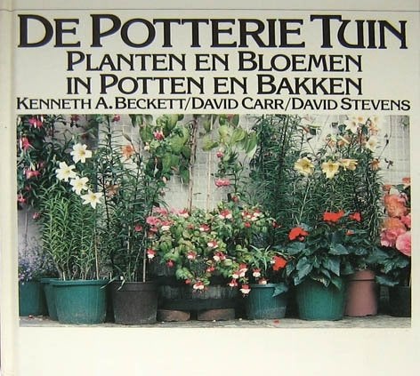 De potterietuin - Planten en bloemen in potten en bakken, Ophalen of Verzenden, Zo goed als nieuw, Tuinieren en Tuinplanten