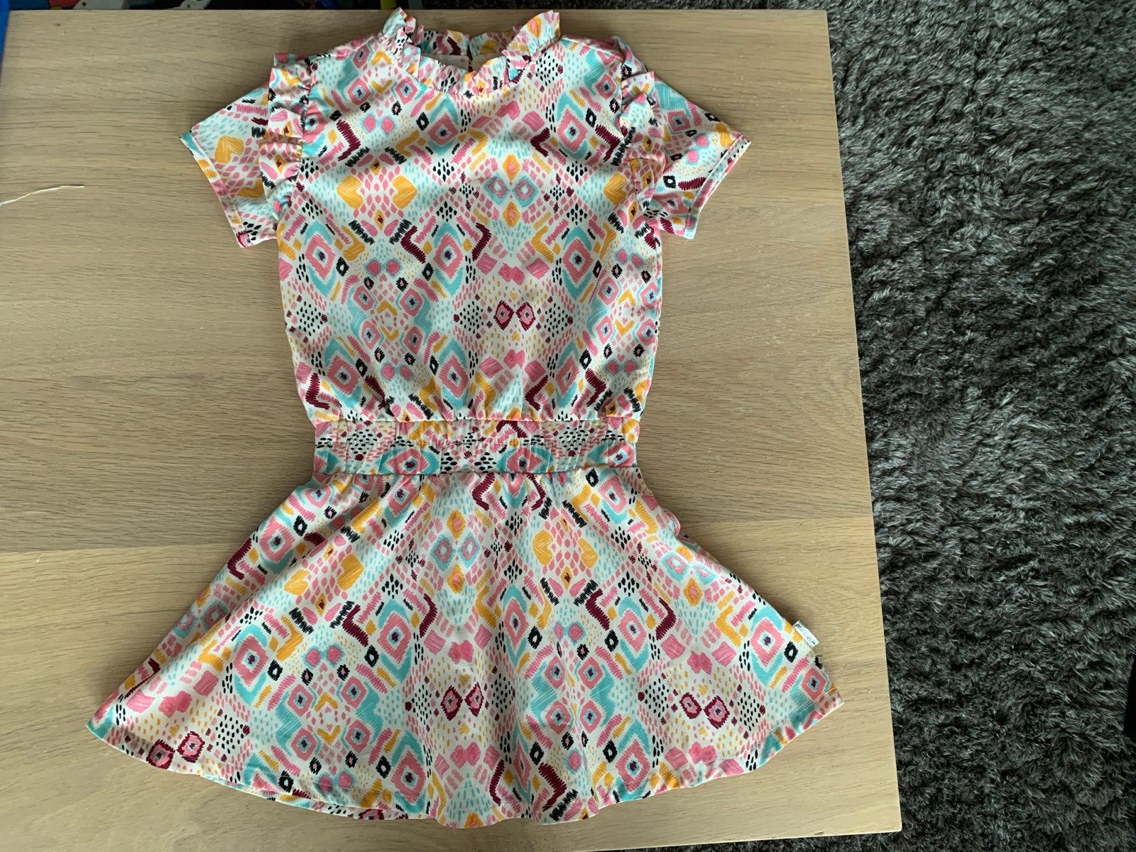 Leuke zomerjurk van B.Nosy, maat 122, Ophalen of Verzenden, Zo goed als nieuw, Meisje, Jurk of Rok