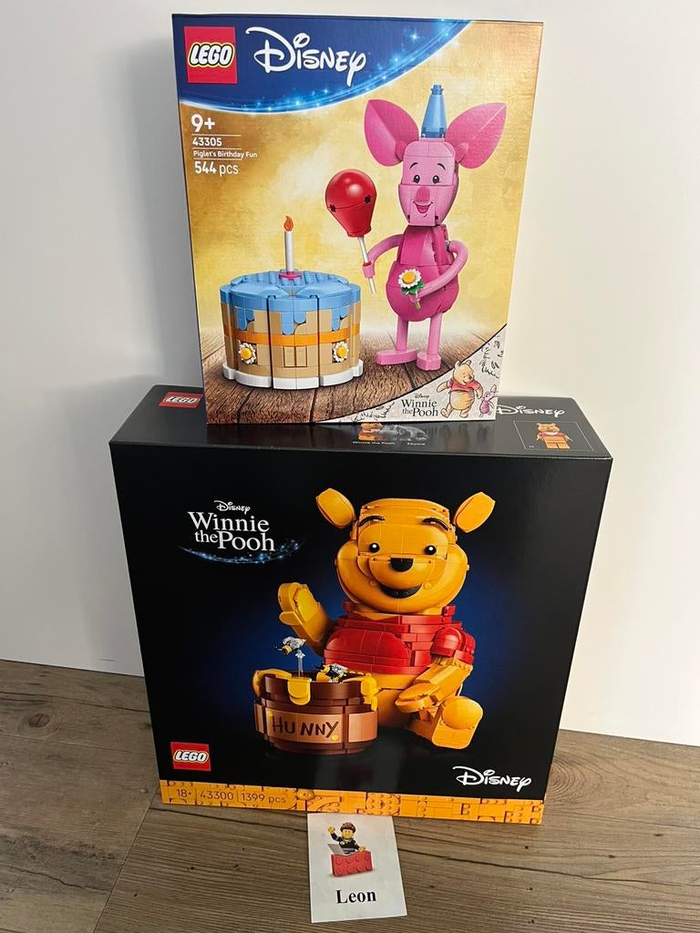 Lego Disney 43300 Winnie the Pooh & 43305 Knorretje - Nieuw!, Ongeopend/sealed, Lego, Nieuw, Ophalen of Verzenden