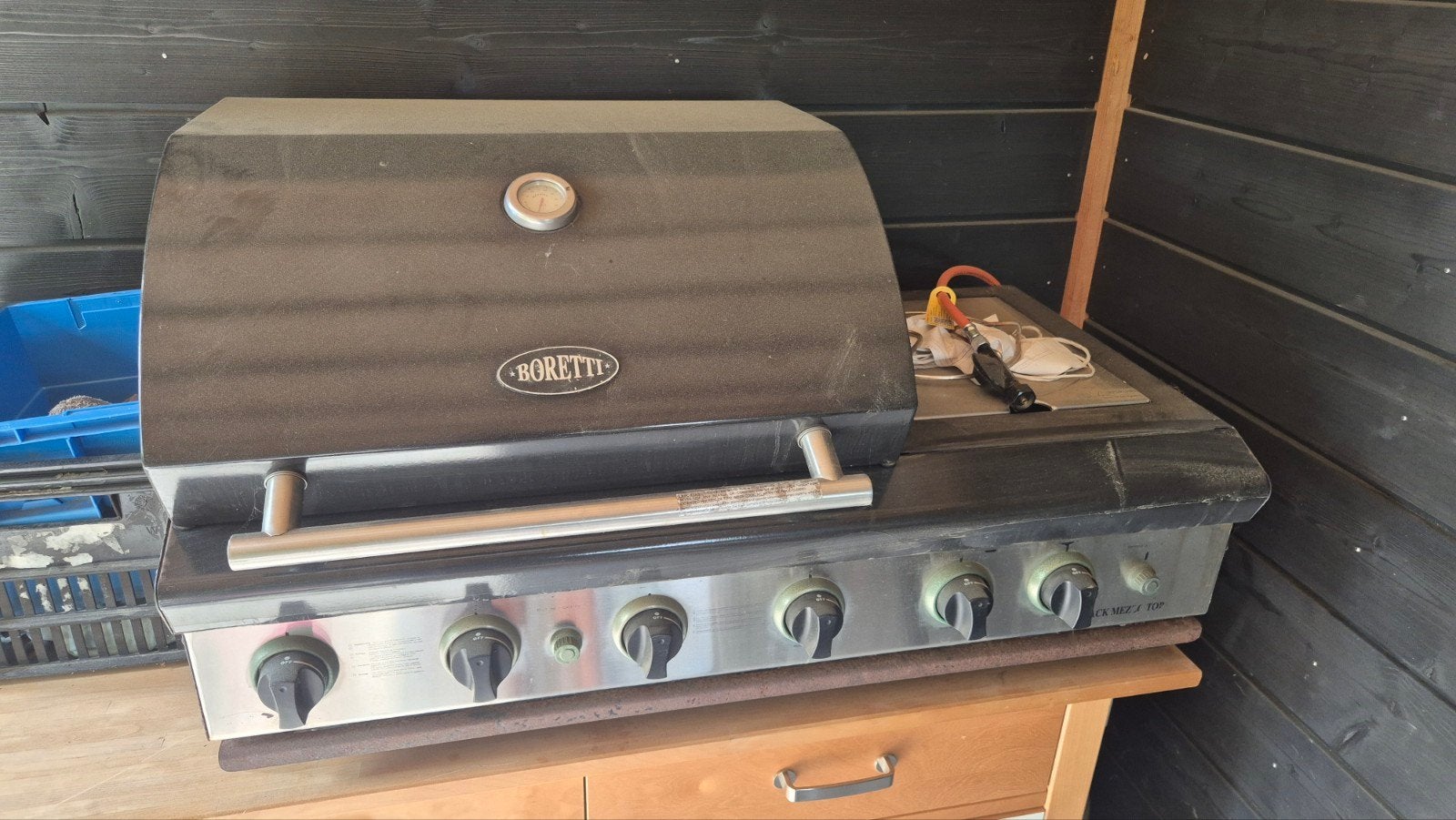 Boretti Gas BBQ, Ophalen, Gebruikt