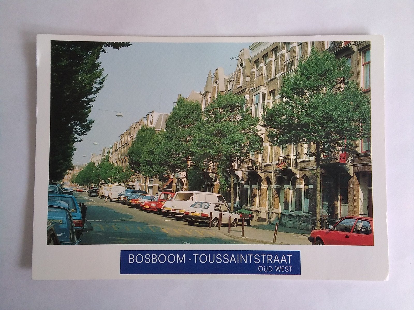 Ansichtkaart Amsterdam Bosboom-Toussaintstraat Oud-West, Verzamelen, Verzenden, Voor 1920, Noord-Holland