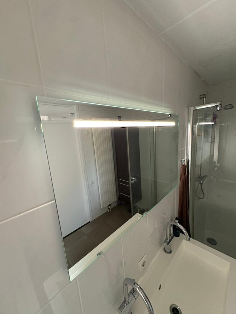 Badkamer LED spiegel anti-condens, Ophalen, Gebruikt, 75 tot 100 cm, Minder dan 100 cm