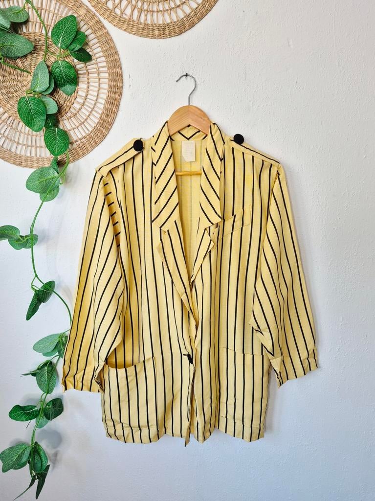 Vintage 80s blouse/blazer allsize, Kleding | Dames, Maat 46/48 (XL) of groter, Ophalen of Verzenden, Zo goed als nieuw, Vintage