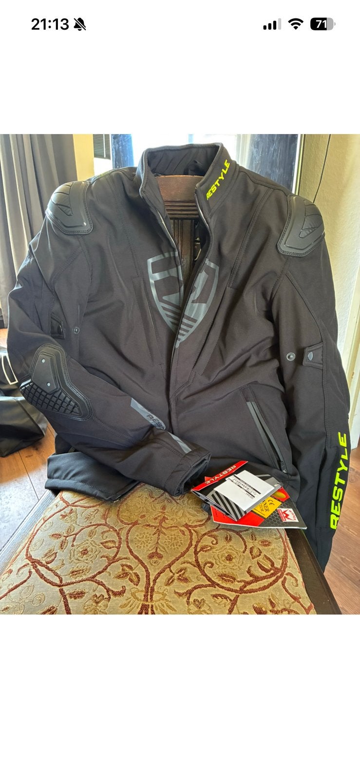 Nieuwe Restyle motorjas, Ophalen, Nieuw met kaartje, Heren, Jas | textiel