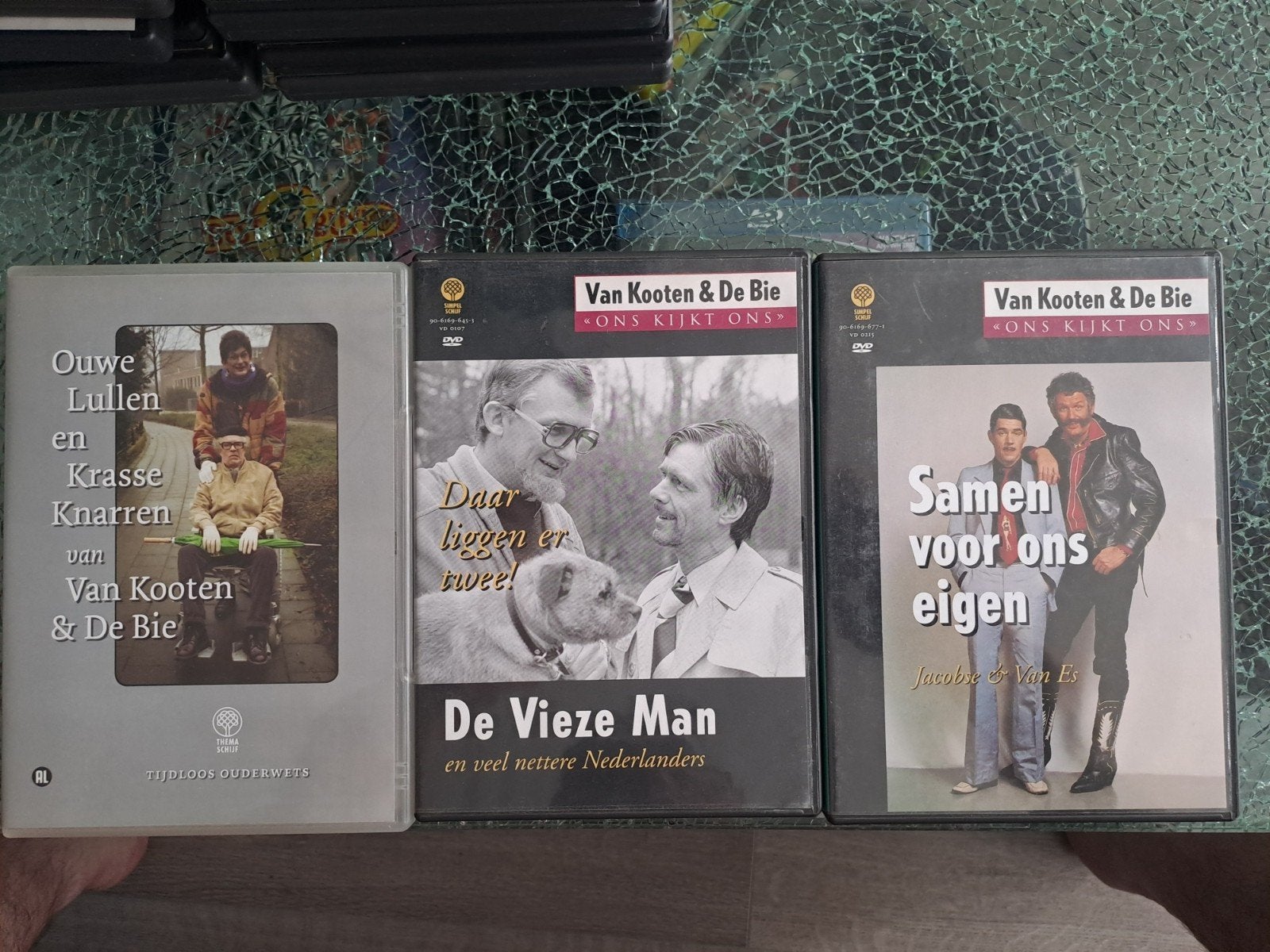 Van Kooten en de Bie - 3x (dvd), Alle leeftijden, Ophalen of Verzenden, Zo goed als nieuw, Stand-up of Theatershow