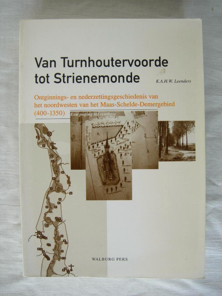 Leenders Van Turnhoutervoorde tot Strienemonde Demergebied, 20e eeuw of later, Verzenden, K.A.H.W. Leenders, Zo goed als nieuw