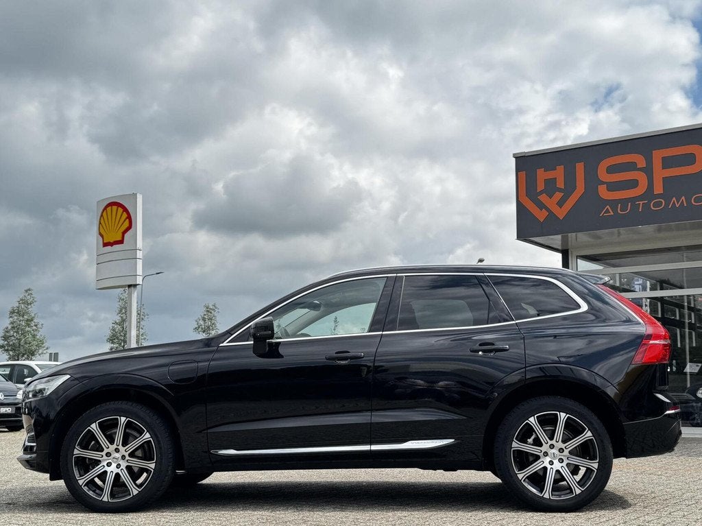 Volvo XC60 2.0 T8 TwinEngine AWD Inscription|Lucht|B&W|407PK, Auto's, Automaat, Gebruikt, 1969 cc, Zwart