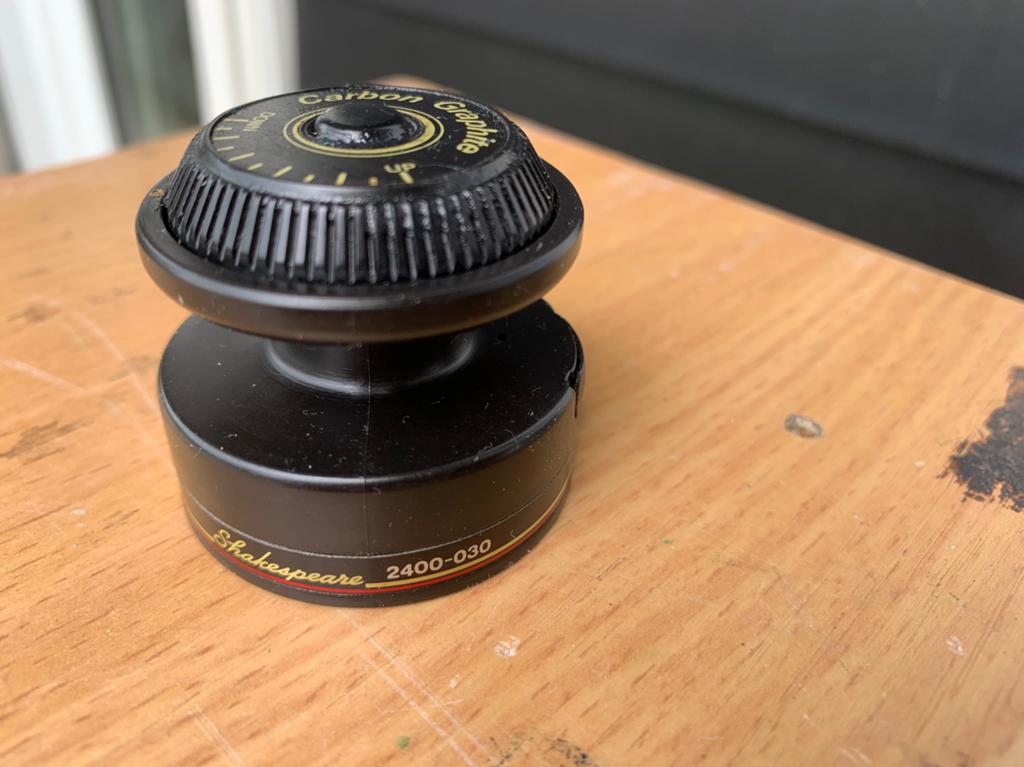 Hengelsport shakespeare 2400-030 sigma werpmolen old skool, Ophalen of Verzenden, Zo goed als nieuw