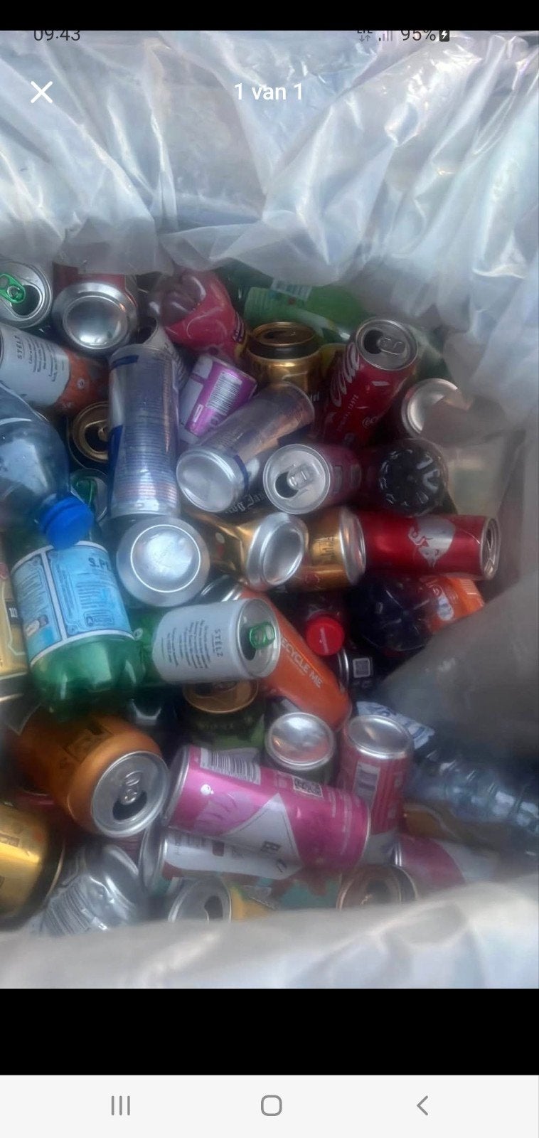 gezocht legen statie geld blikjes flessen, Hobby en Vrije tijd, Ophalen