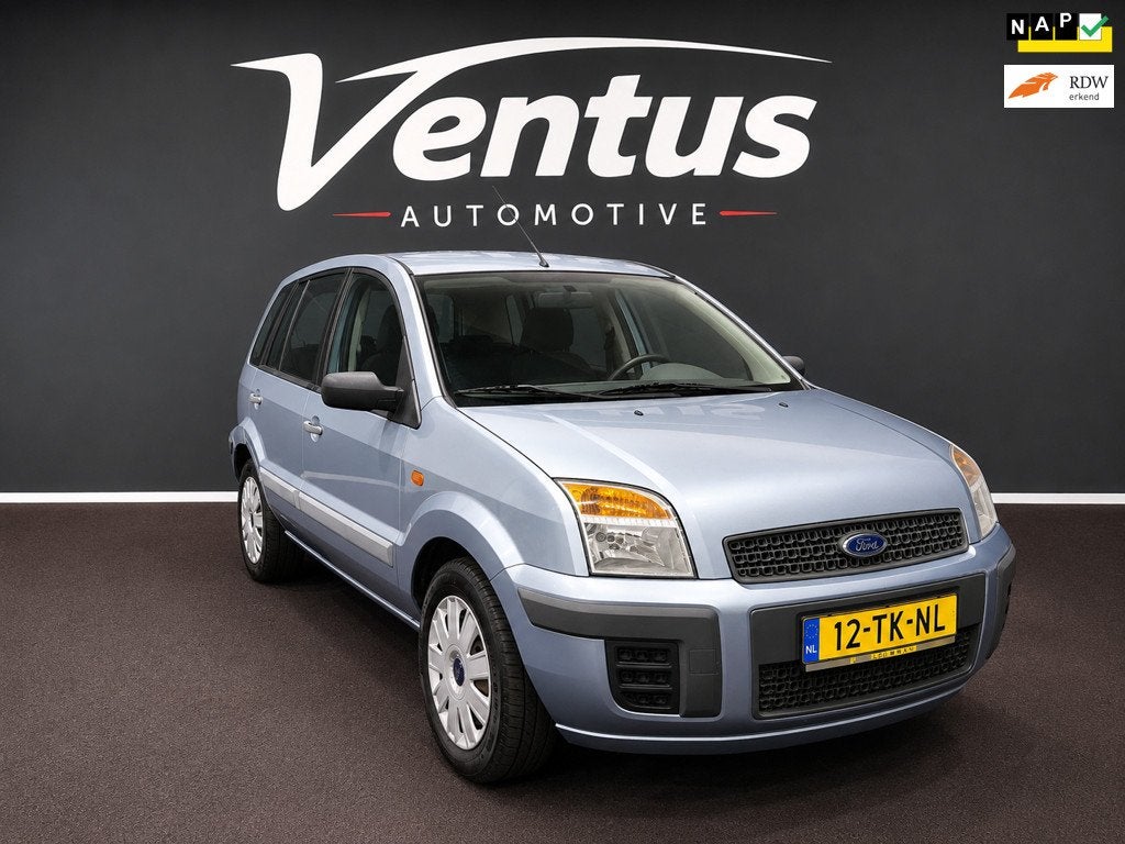 Ford Fusion 1.4-16V Champion | 1ste eigenaar | Nap | Boekjes, Auto's, Ford, Voorwielaandrijving, 15 km/l, Origineel Nederlands
