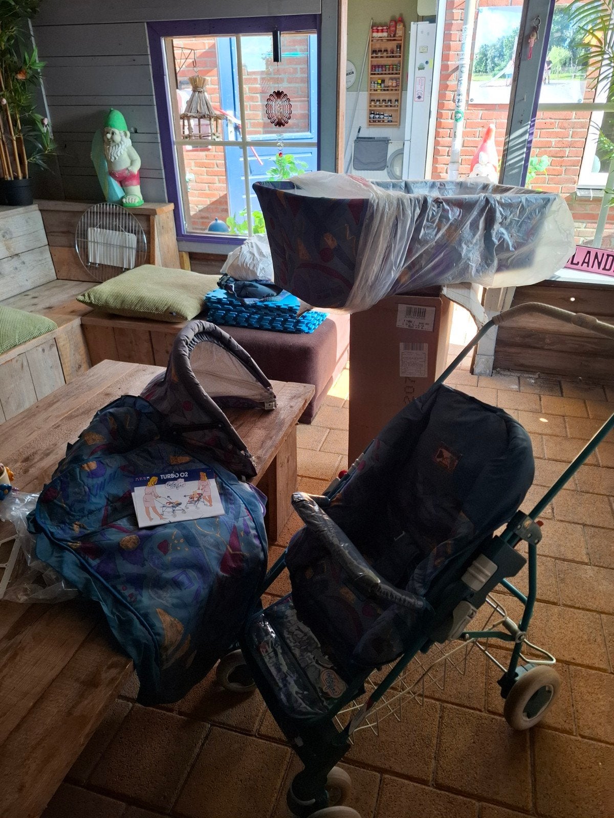 Complete kinderwagen, Kinderen en Baby's, Buggy's, Ophalen, Zo goed als nieuw, Voetenzak