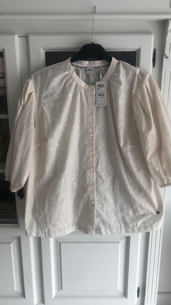 Brax blouse maat 46 nieuw, Ophalen of Verzenden, Nieuw, Maat 46/48 (XL) of groter, Blauw