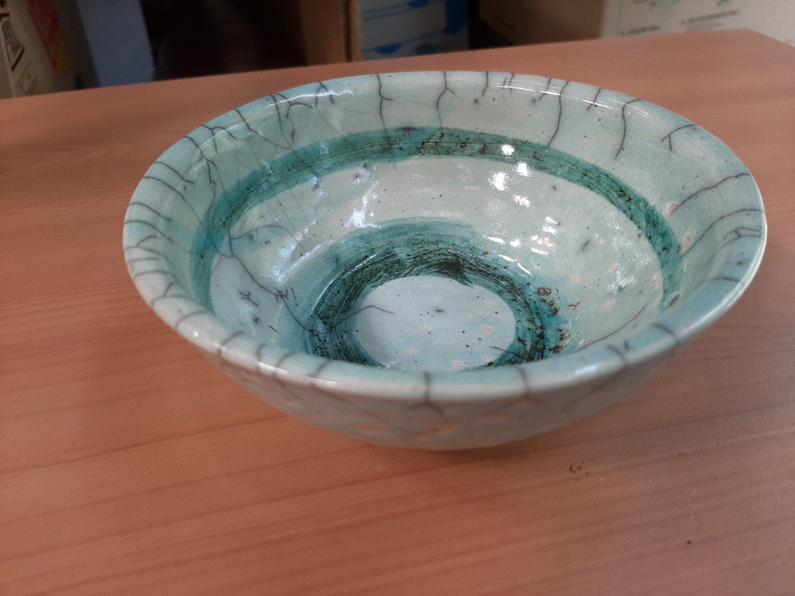 Raku gebakken schaaltje en kabouter, Ophalen of Verzenden
