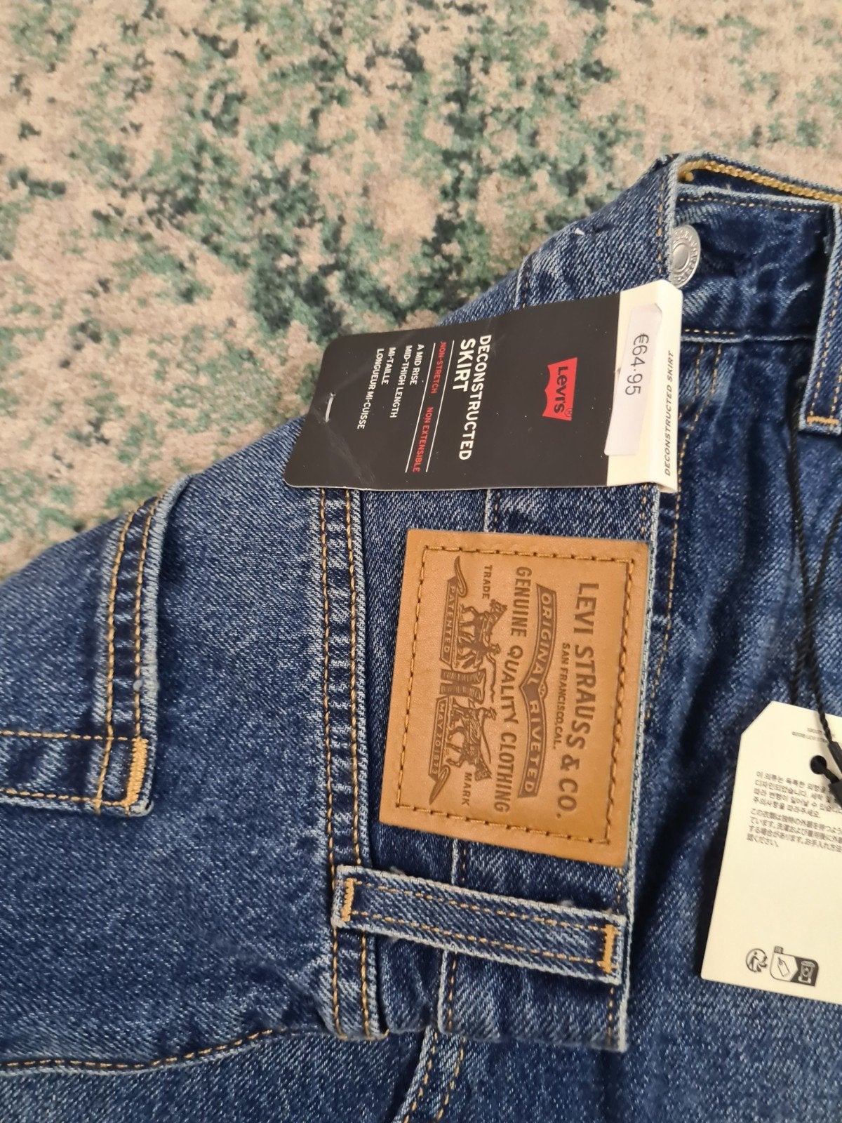 Levi's Decon Skrit W30 Nieuwe Rok Tulsi3032 Tulsi3034 Blauw, Maat 38/40 (M), Blauw, Nieuw, Ophalen of Verzenden