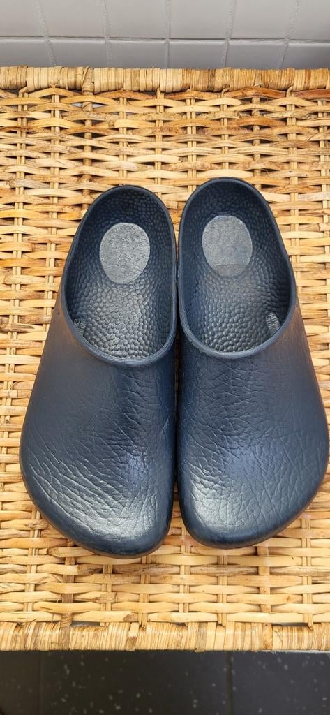 Birkenstock klompen donkerblauw maat 35, Jongen of Meisje, Overige typen, Ophalen of Verzenden, Zo goed als nieuw