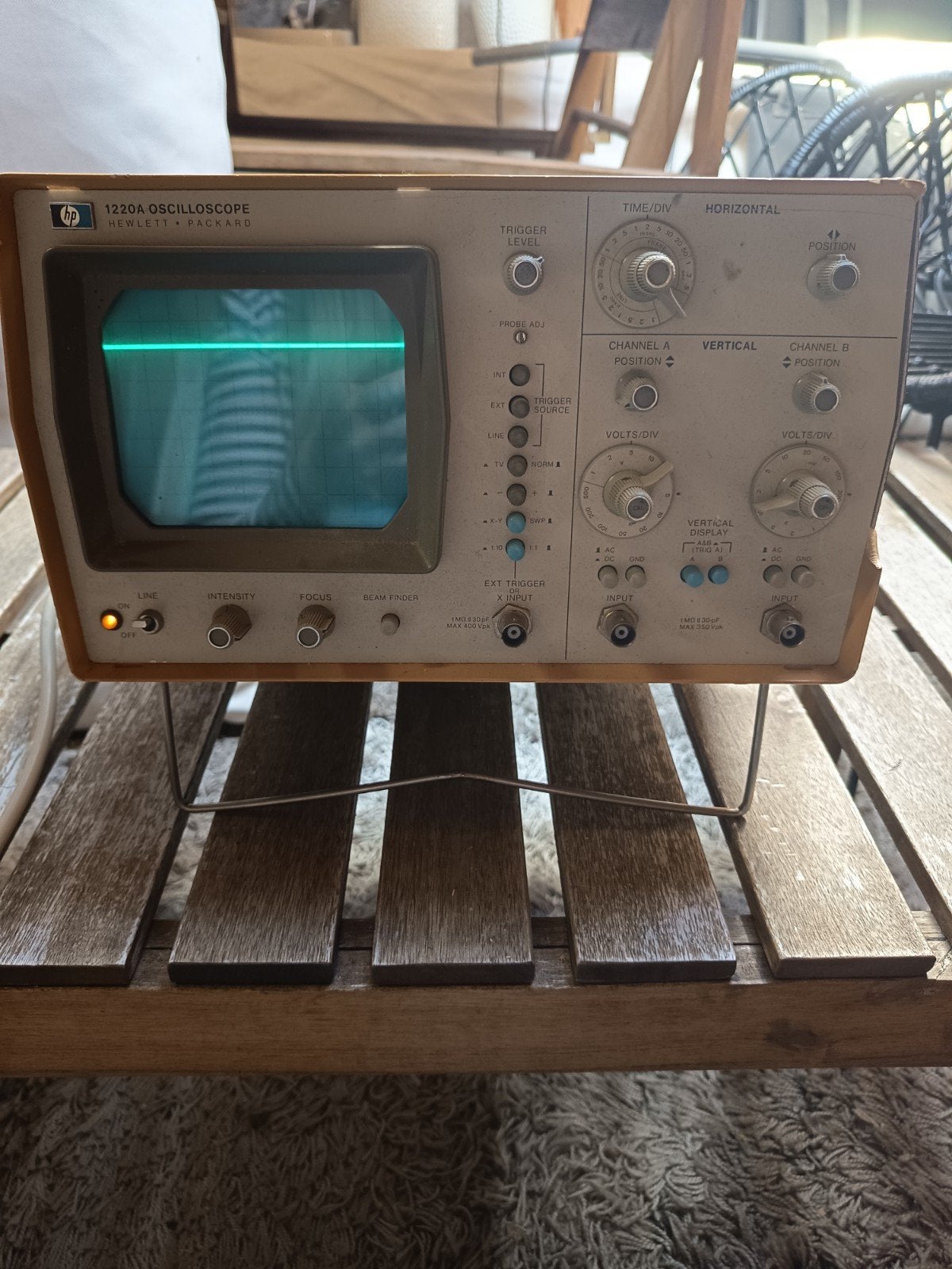 Hewlett-Packard 1220A Oscilloscoop - Vintage Meetinstrument, Ophalen