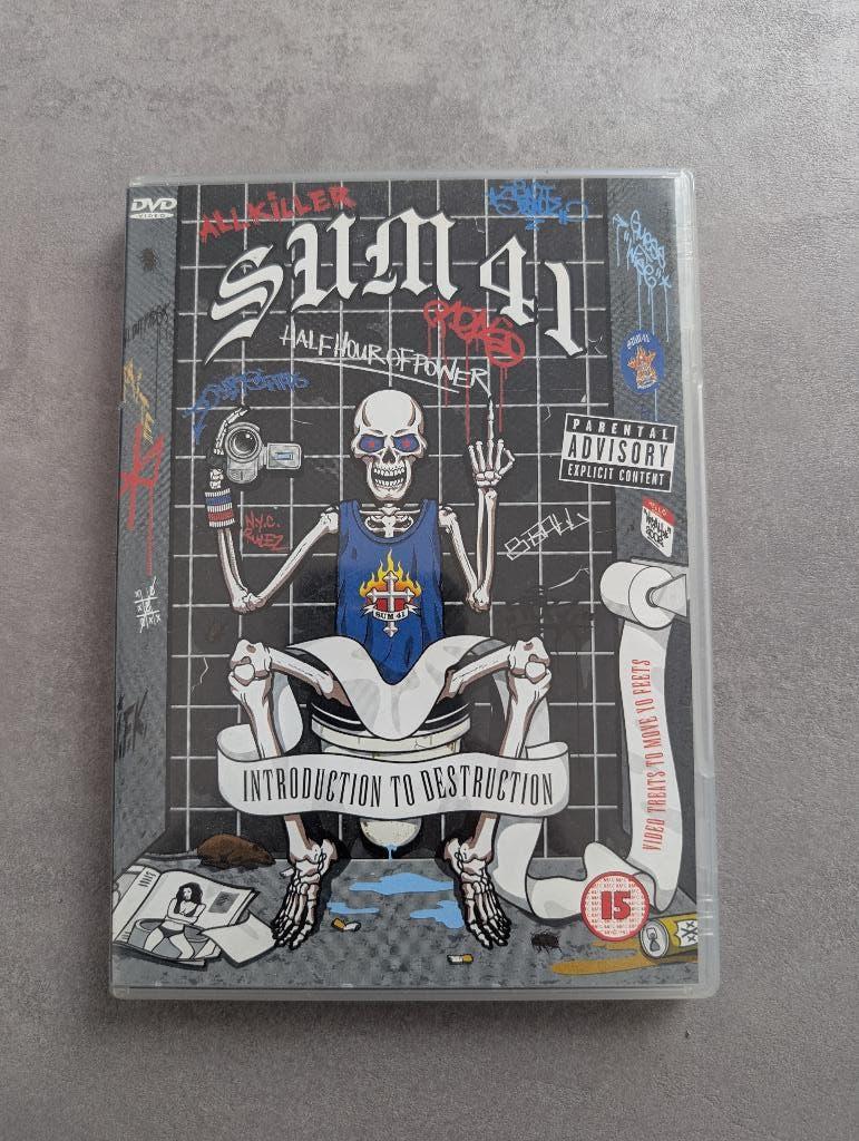 Sum 41 half hour of power DVD, Alle leeftijden, Ophalen of Verzenden, Zo goed als nieuw