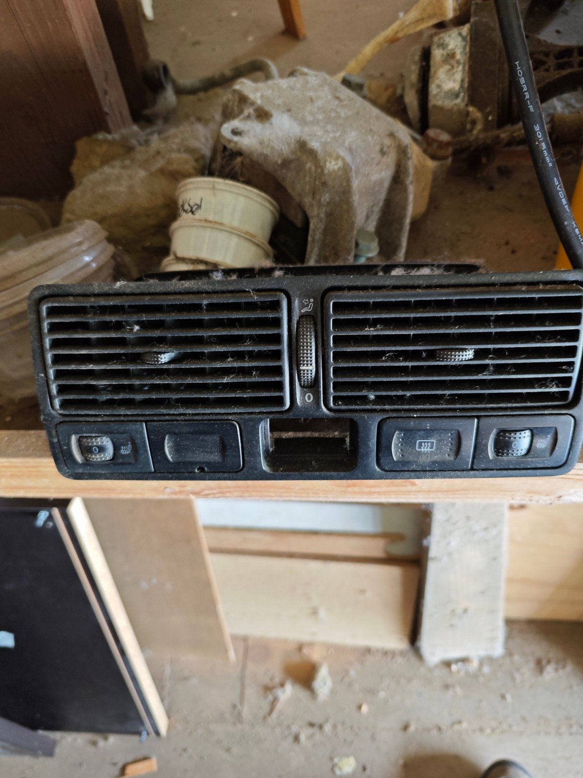 Volkswagen Golf 4 V5 ventilatierooster met stoelverwarming, Auto-onderdelen, Ophalen of Verzenden, Gebruikt, Volkswagen