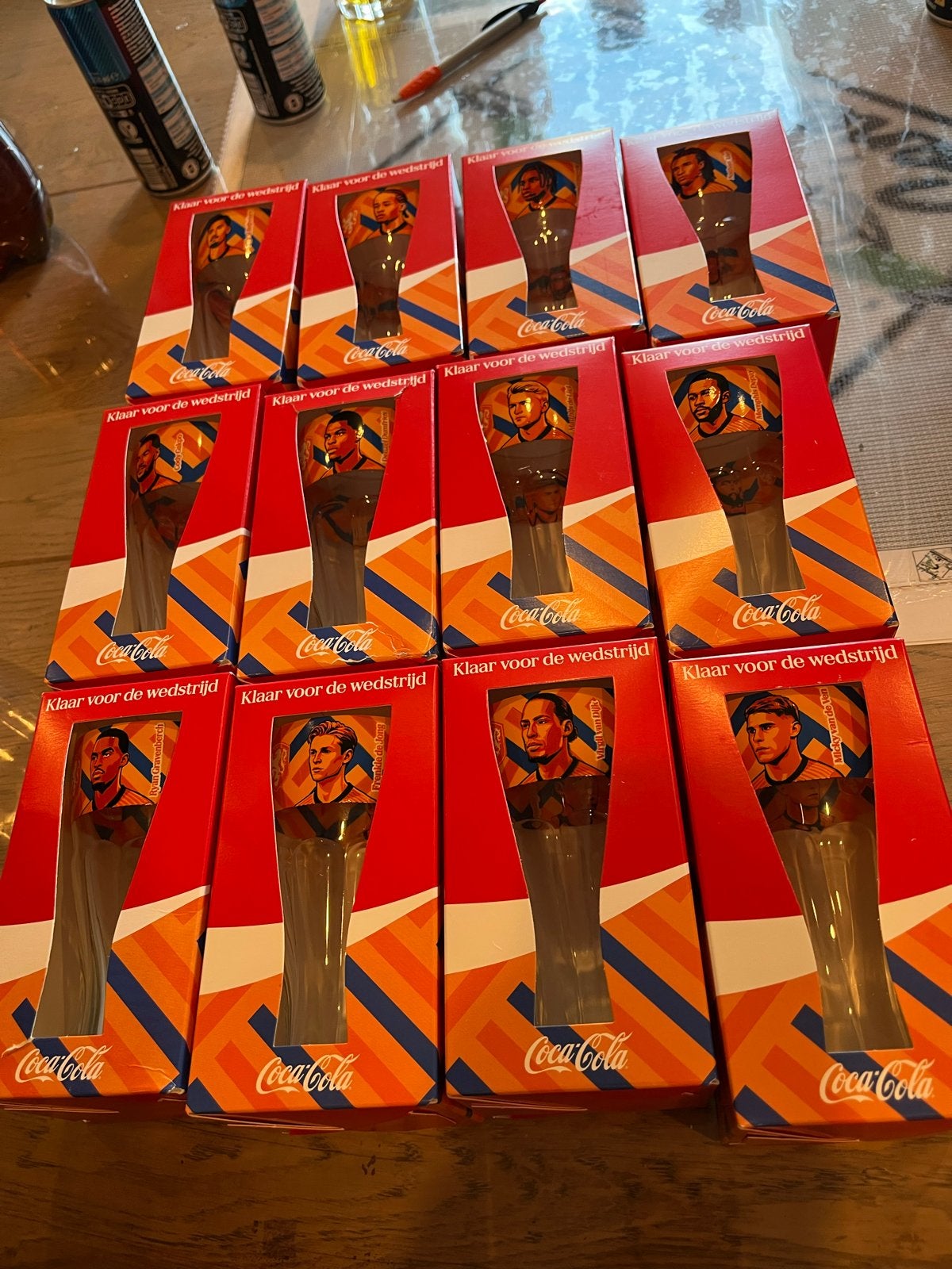 Complete set WK actie 2026 Coca-Cola glazen, Verzamelen, Ophalen of Verzenden, Nieuw