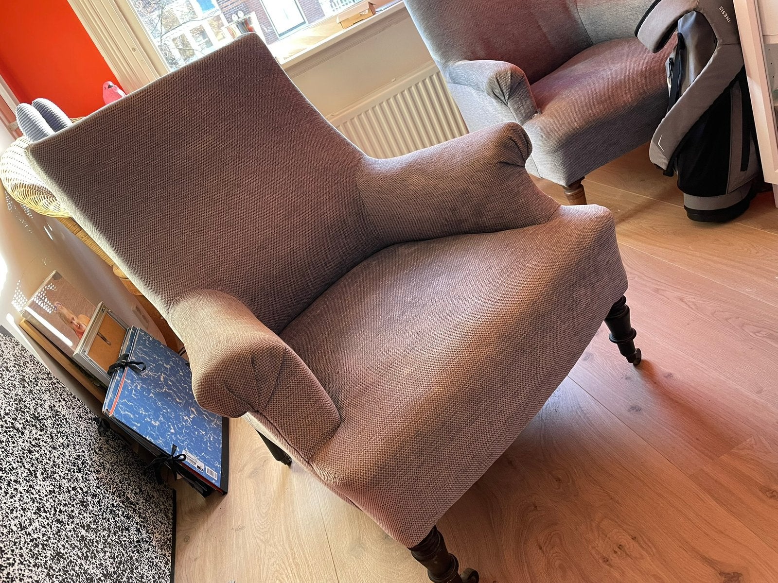 Twee franse stoelen, Ophalen, Gebruikt, Frans, Eenpersoons