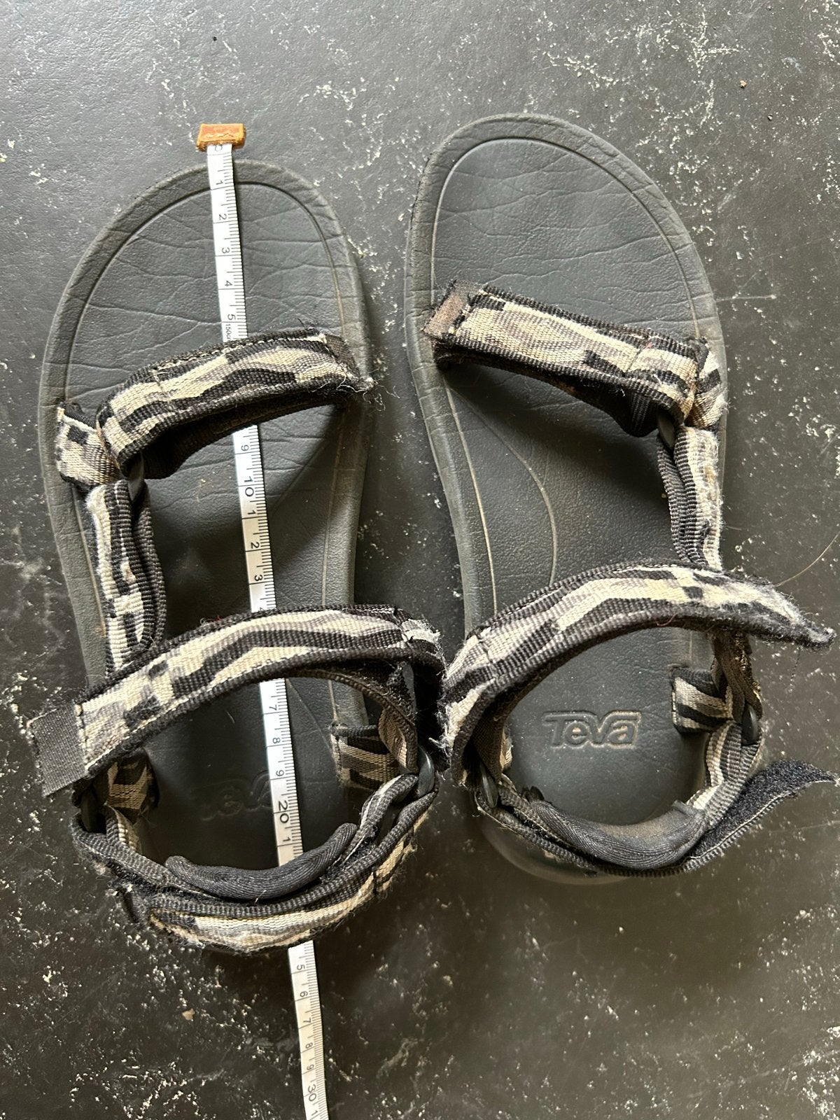 Teva sandalen, maat 35, zwart/grijs, Ophalen, Gebruikt, Jongen of Meisje, Overige typen