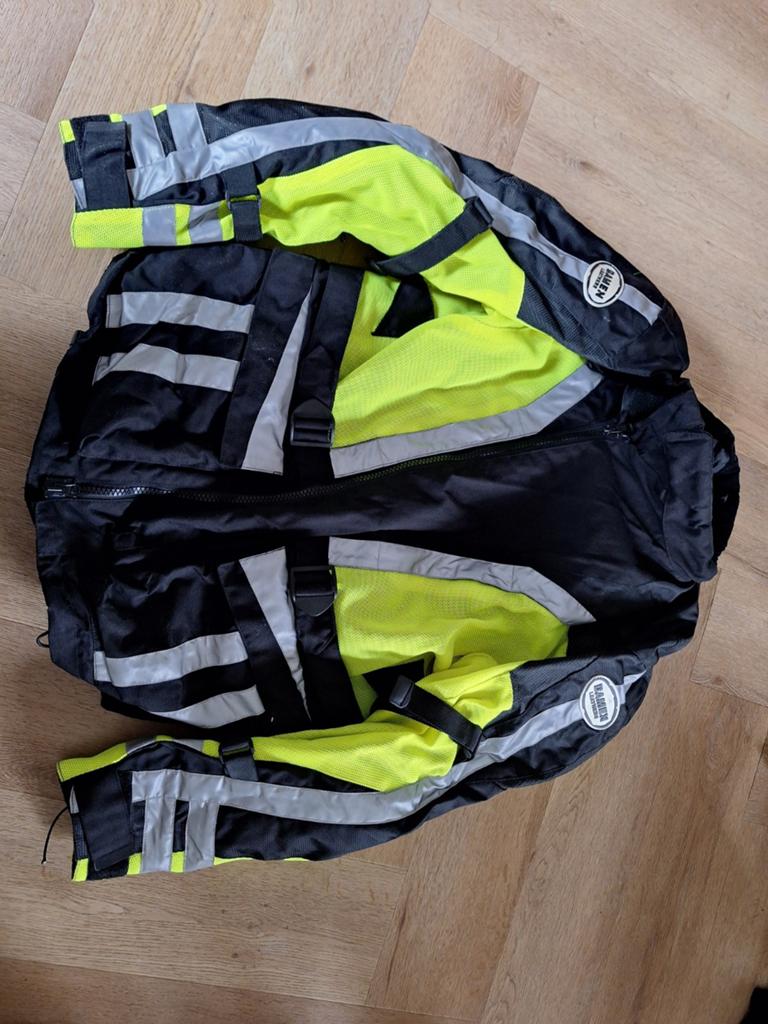 Motor doorwaai jas zomer met uitritsbare voering XL, Motoren, Ophalen of Verzenden, Tweedehands, Jas | textiel