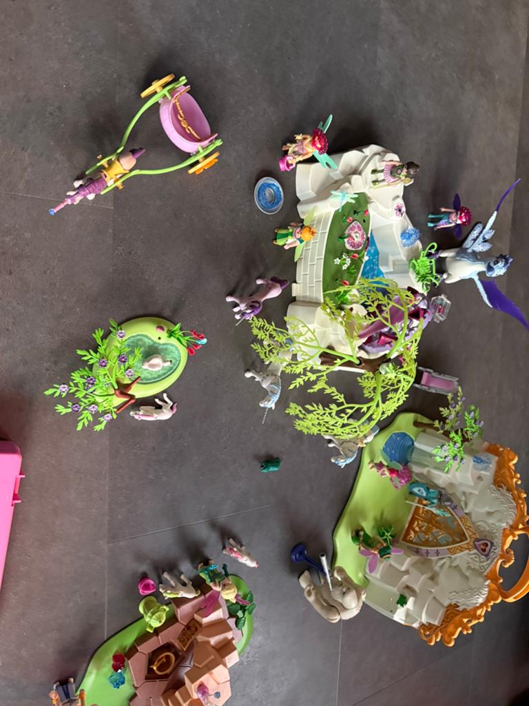 Playmobil magische vijver, elfenpoort en meer, Ophalen of Verzenden