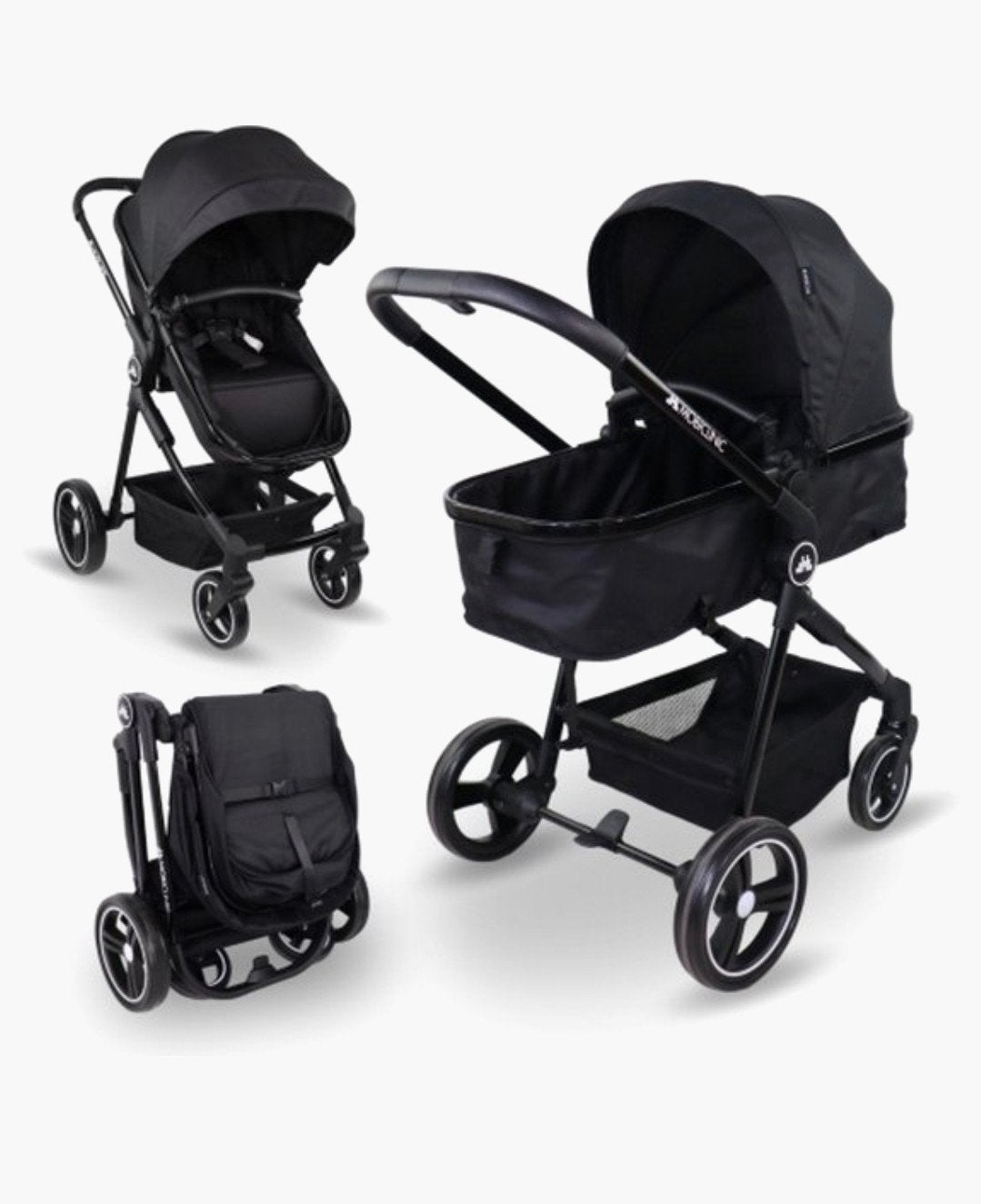 Mobicliniqye Noi 2-in-1 Reisbuggy met Reiswieg, Zo goed als nieuw, Combiwagen, Met reiswieg, Ophalen