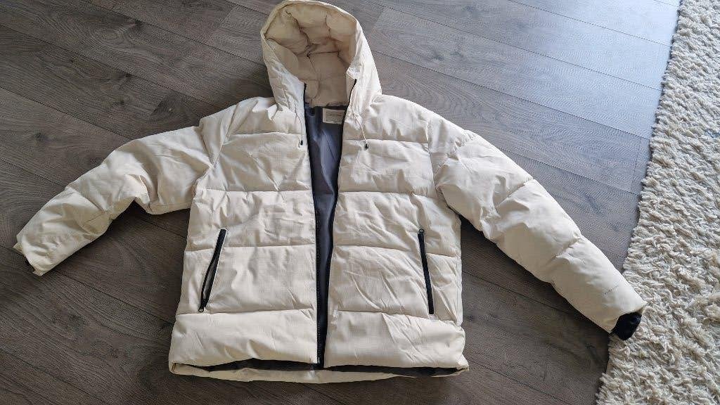 Jack & Jones Winterjas wit Nieuw met kaartje, Beige, Ophalen of Verzenden, Jack & Jones, Maat 56/58 (XL)
