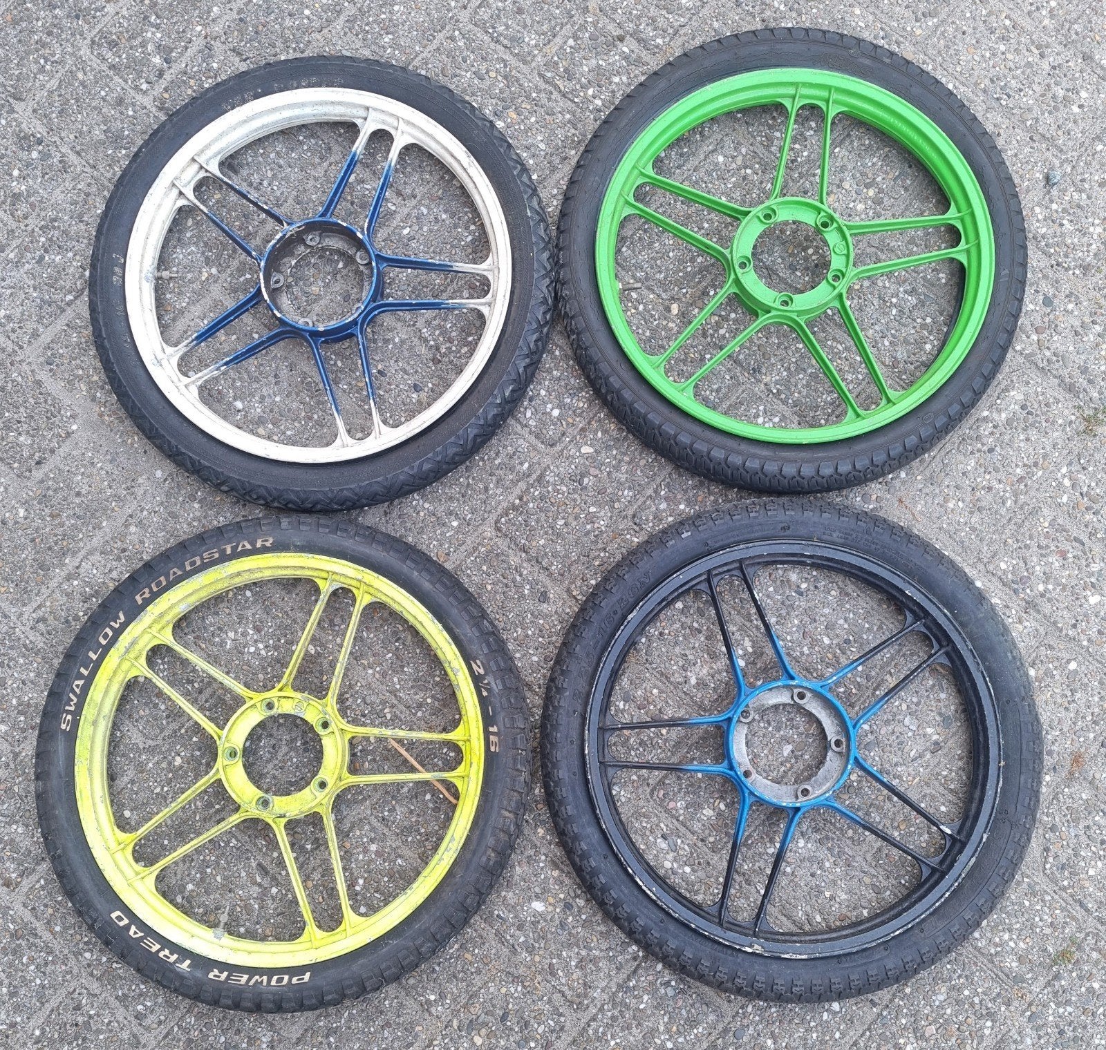 4x Puch 16 inch wiel, Puch, Gebruikt, Puch, Overige typen