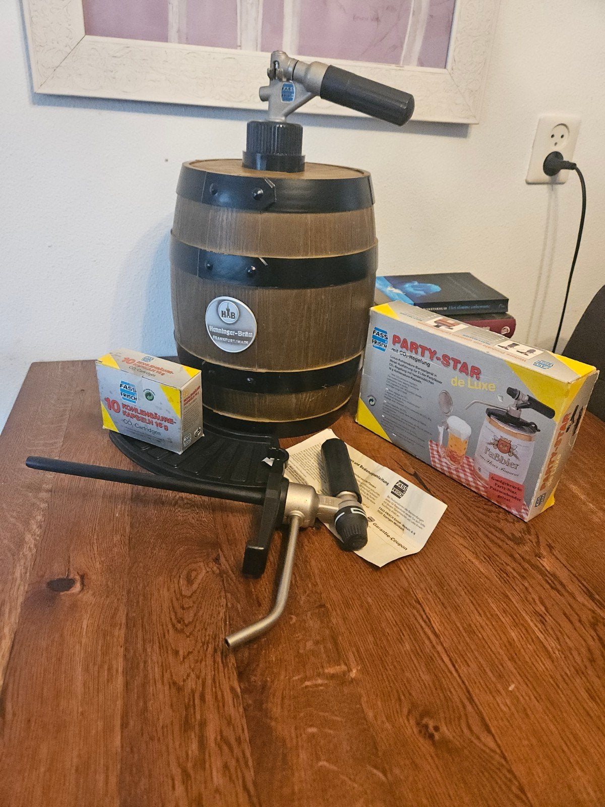 Fass Frisch vintage Luxetap met CO2-patronen, Ophalen of Verzenden, Gebruikt