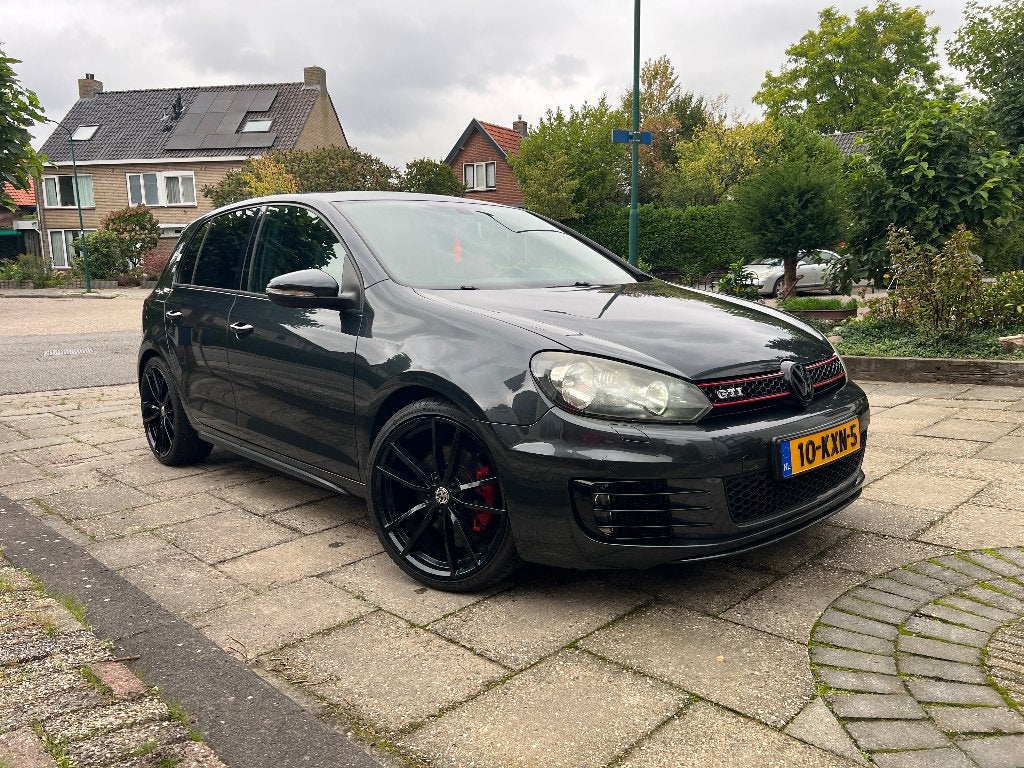 Volkswagen Golf GTI 2.0 TSI DSG | 211 pk | Nieuwe APK, Auto's, Euro 5, Zwart, 4 cilinders, Leder