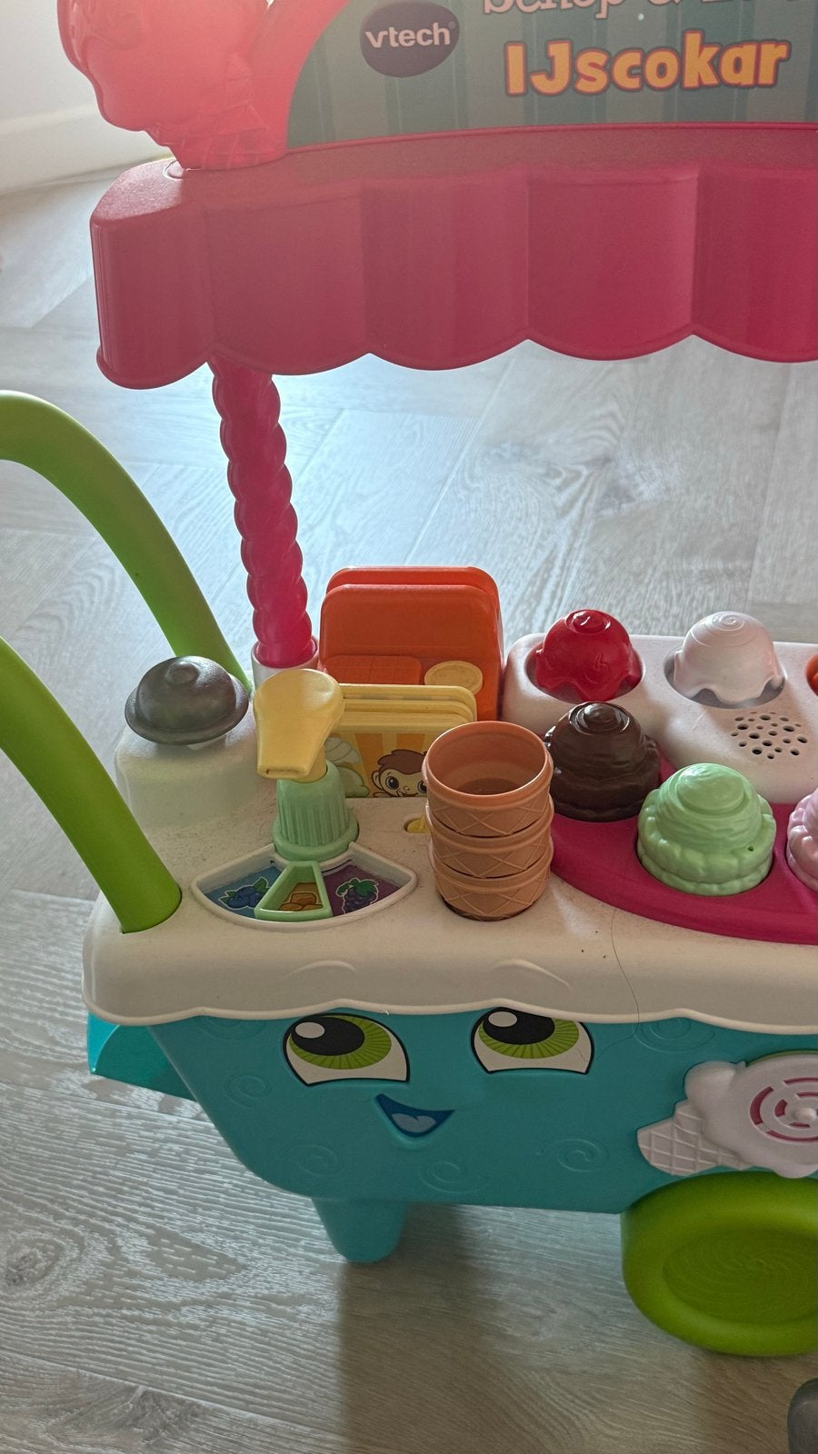 VTech Schep & Leer IJscokar - Interactief Speelgoed, Ophalen, Gebruikt, Ontdekken, Met geluid