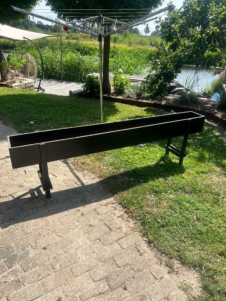 Bloembak van betonplex, Tuin en Terras, Ophalen, Gebruikt, 100 cm of meer, Balkon
